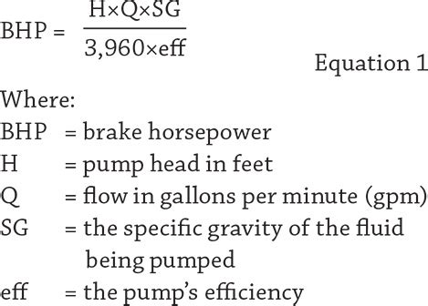 formula to determine centrifugal pump horsepower|centrifugal pump power calculation formula.